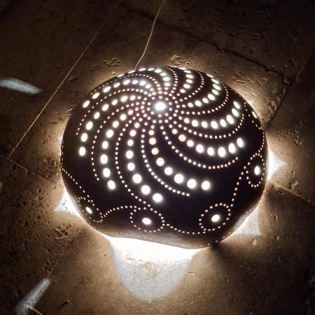 lampe calebasse spirale 1