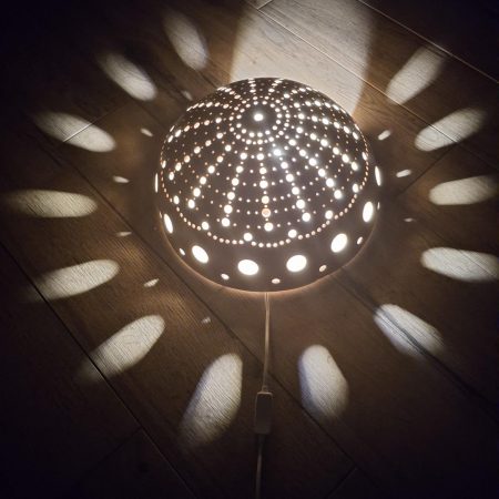 Luminaire calebasse soleil igloo